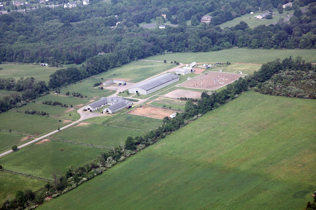 Horse farms abound in Hunterdon County.