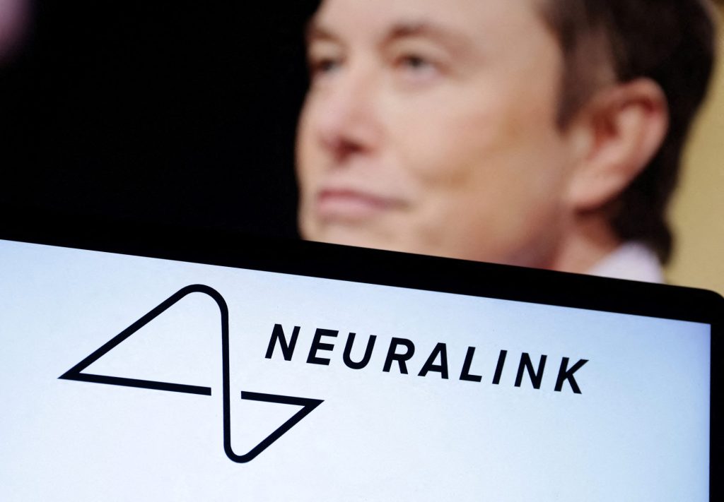 Neuralink and Elon Musk logo